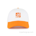 100% geborstelde katoenen hoed hoge standaard baseballcap